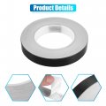 X Autohaux 0 8 Width 164ft Decorative Strips Waterproof Reflective Tape Sticker Warning Black For Car Motorcycle