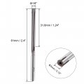 Uxcell 1 8 Hand Reamer H8 Accuracy Alloy Tool Steel 6 Flutes Straight Shank Milling Cutter 2pcs