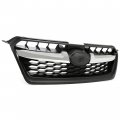 Kuafu Front Grille Grill Compatible With 2012-2014 Subaru Impreza Replacement For 91122fj000 Su1200158 Chrome Painted Bumper