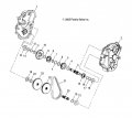 Polaris Snowmobile Sprocket 41t 15t Spline Genuine Oem Part Qty 1