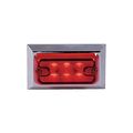 Clearance Light Led Red Surf Rect 3-3 4l 