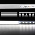 Torchstar Shallow Flush Mount Recessed Aluminum U Channel 3 3ft Extrusion Profile W Oyster White Cover For Flex Hard Led Strip