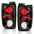 Amerilite Black Replacement Brake Tail Lights Set For 1997-2002 Ford Expedition Passenger And Driver Side