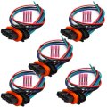 5pcs Ignition Coil Connector Plug Harness For Volvo S60 Xc70 V60 C30 C70 S40 V50 S80 S70 Xc90 1999 2016 Replaces Pt960 Pt1716 