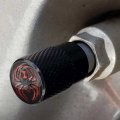 Tricktoppers Billet Knurled Aluminum Tire Wheel Valve Stem Dt Caps For Cars Trucks Trailers Suv S Rv S Motorcycles Bikes Set Of