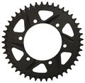 251k-44 44 Tooth 530 Pitch Hardcoat Rear Sprocket F5 Aluminum Racing For Sport Motorcycles Solid Black 