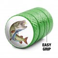 Musky Fishing 5 Valve Stem Caps For Tire Rim Wheel Aluminum Green
