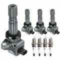 Ignition Coil Pack Spark Plug Fit For L4 1 8l 2012 2013 2014 2015 Honda Civic 2 0l Acura Ilx Uf672 Set Of 4