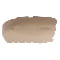 Beige Center Console Lid Cover Skin And Front Door Panel Armrest Leather For Honda Pilot 2009 2010 2011 2012 2013 2014 2015