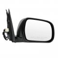 Ocpty Black Right Side Mirror Fit For 2007-2009 Rx350 Smooth Glass Heated Manual Folding