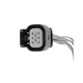 Abs Wheel Speed Sensor Connector Rear For Gmc Savana 1500 2500 3500 2013 2014 6 Way Female Male Straight Type 13584095 