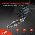 A-premium O2 Oxygen Sensor Compatible With Suzuki Grand Vitara 2007-2008 2 7l Upstream Left And Right 2-pc Set