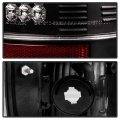 Acanii For 2008-2016 Ford F250 F350 F450 Superduty Black Led Tail Lights Brake Lamps Replacement Driver Passenger