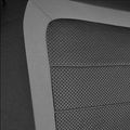 Advanced Performance Car Seat Covers Instant Install Sideless Front Protector Pair Modern Honeycomb Accent Black Gray 