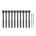 Head Gasket Bolts Set Replacement For 1999-2003 Che-rokee G-rand Cher-okee Tj Wrangler Es71102 