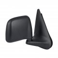 Passenger Side Door Mirror Ford Ranger 1995 2005 Manual Paddle Design Textured Black Replacement For Fo1321156 615343135076