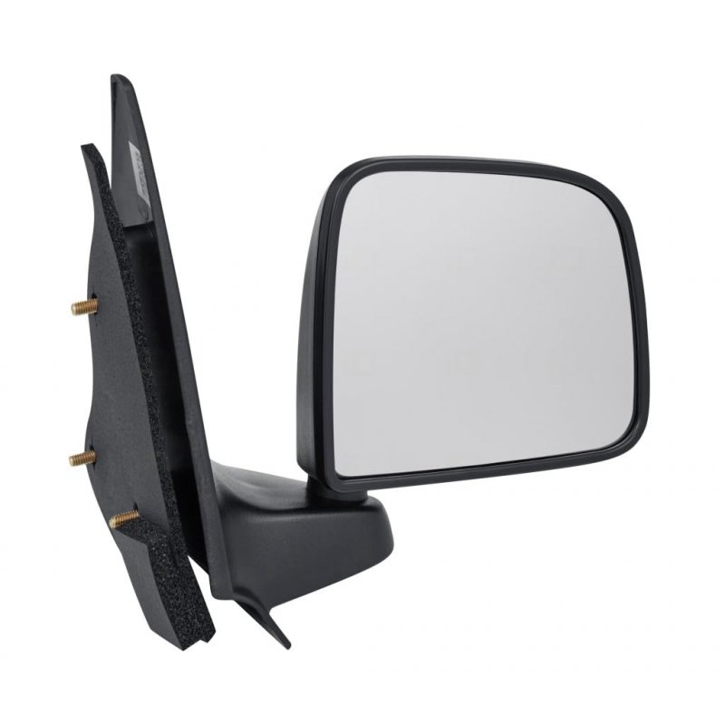Passenger Side Door Mirror Ford Ranger 1995 2005 Manual Paddle Design Textured Black Replacement For Fo1321156 615343135076