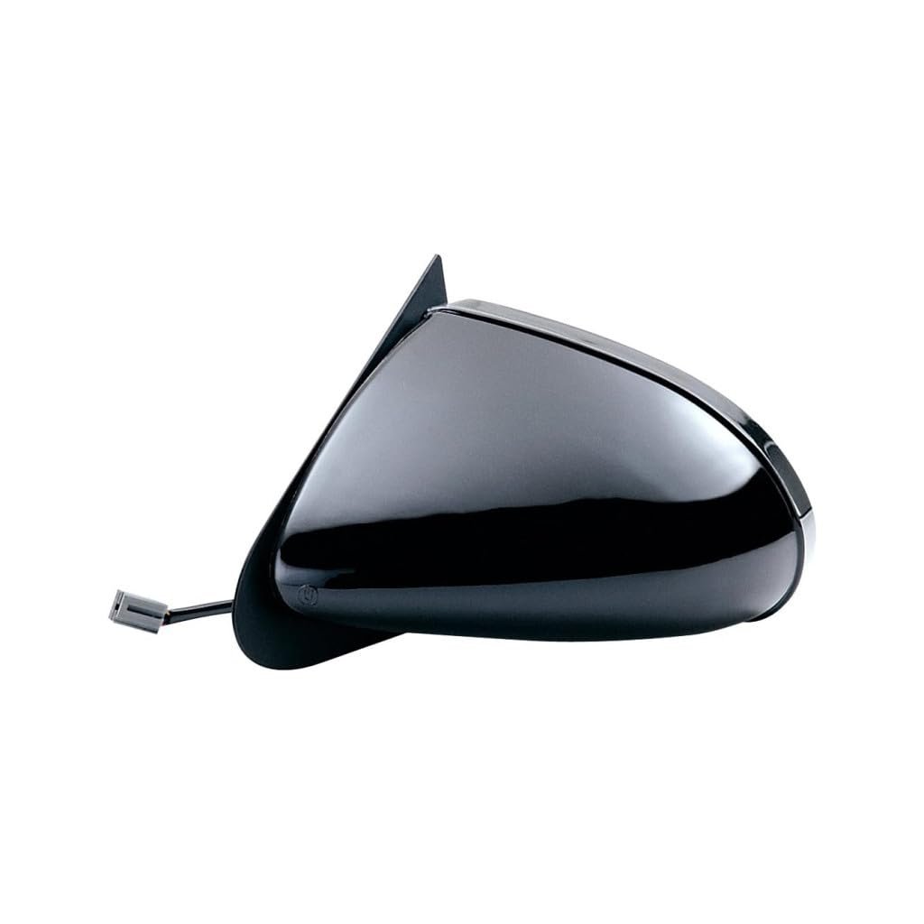 Door Mirror Driver Side For Mercury Cougar 1990 To 1997 Smooth Black Power Adjustment Non Foldaway Heated Fits Fo1320105