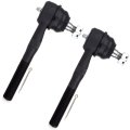 Front Outer Tie Rod End Kit Es3366t Es3367t For 1997 2002 Ford Expedition 2003 F 150 1998 Lincoln Navigator 2 Piece Set 
