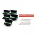 Weather Pack Connector 5 Sets 6 Pin Automotive Sealed Wire To Connectors 20 14awg Harness With Terminals And Seals 6-1-111 112 