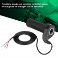 Motorcycle Accelerator Universal Electric Scooter Twist Speed Throttle Grip With 3 Wires 12 24 36 48v