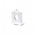 Uxcell Square Nuts M3x6mmx2mm Zinc-plated Metric Coarse Thread Assortment Kit 100 Pcs