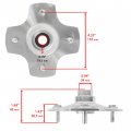 Caltric Rear Left And Right Wheel Hub Compatible With Honda Trx500fe Trx500fm Foreman 500 4x4 2012 2013 42610-hr0-f00