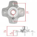 Caltric Rear Left And Right Wheel Hub Compatible With Honda Trx500fe Trx500fm Foreman 500 4x4 2012 2013 42610-hr0-f00