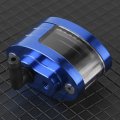 Qiilu Motorcycle Accessory Universal Brake Clutch Oil Cup Cylinder Fluid Tank Reservoir Bottle Blue
