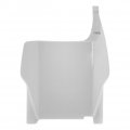 Front Number Plate White For Honda Crf250r 2004 2007 Injection Molded Plastic Motorcycle License Frame 
