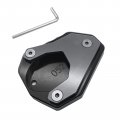 Topteng Motorcycle Kickstand Side Stand Extension Pad Sidestand Enlarge Plate Fits For Kawasaki Ninja 400 2018-2020 Versys 650