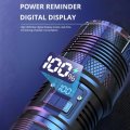 Super Bright 1800 Lumen Flashlight Usb Rechargeable 395nm Uv Light Torch With Magnet Base For Camping Hiking Black 1211