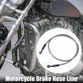 X Autohaux Brake Hose An3 28 90 Degree M10 Motorcycle Hydraulic Line Oil Pipe Fitting For Atv Motocross Racing Bike 120cm