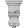 Ekena Millwork Cor07x05x12fr 7 3 8 Inch W X 5 D 12 1 H Franklin Corbel White 