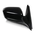 Passenger Side View Mirror For Honda Accord 2003 2007 Gloss Black Power Glass 3 Pin Manual Folding Front Right Door Mount 