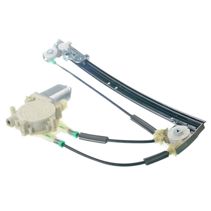 Rear Passenger Side Power Window Regulator With Motor For Bmw E39 528i 540i 1997-1998