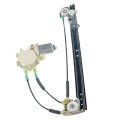 Rear Passenger Side Power Window Regulator With Motor For Bmw E39 528i 540i 1997-1998
