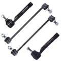 4 Piece Suspension Kit For Nissan Sentra 2007012 2 Front Sway Bar End Links K750096 2 Outer Tie Rod Ends Es800574 Es800575 