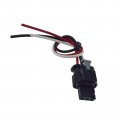 For Vw Eos Jetta Touareg Audi A3 Q7 Flat Housing Pdc Sensor Connector Plug 3-pin 4f0973703 4h0973703 3c0973203