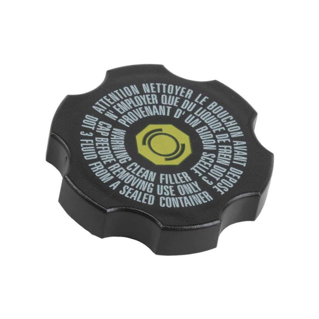 Brake Master Cylinder Cap For Gmc Canyon 2015 2021 Black Polypropylene Round Replacement 20819283