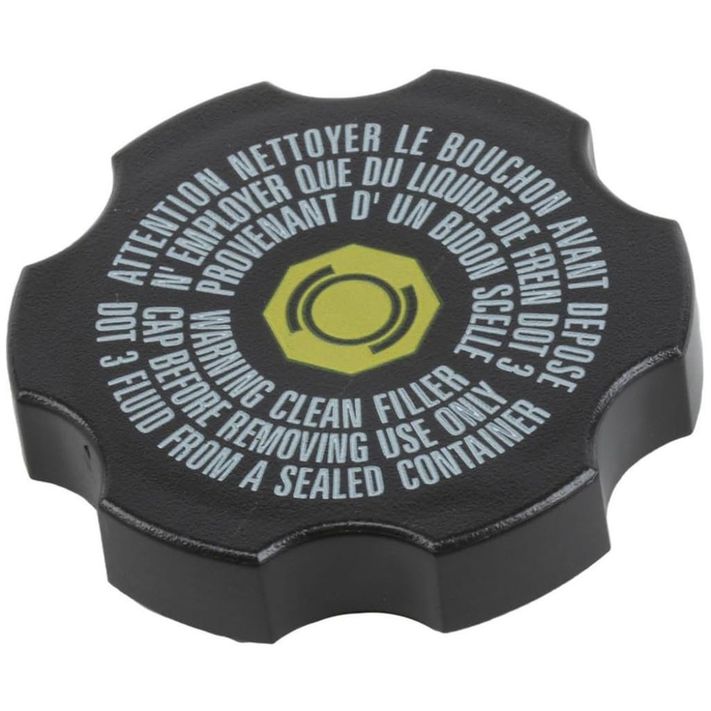 Brake Master Cylinder Cap For Gmc Canyon 2015 2021 Black Polypropylene Round Replacement 20819283