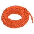 Pet Expandable Sleeving 25ft 3 8 Orange Cable Management Sleeve Cord Organizer For Wrap Protect 