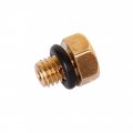Boat Motor 6h3-14992-00 Carb Carburetor Float Bowl Drain Screw With O-ring 93210-04230 For Yamaha Outboard Engine 40hp 50hp