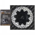 Niche Front Left Brake Rotor Pad Kit Semi Metallic For Suzuki Katana 1100 Gsx1100f 59100-38820 69100-38820 59210-48b11