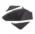 Ecotric Lower Half Door Panel Inserts Compatible With 2014-2023 Polaris Rzr Xp S 1000 900 Turbo 2-door W Triangle Side Doorsa