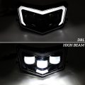 Sautvs Led Head Light Assembly For Polaris Sportsman Headlight Pod Front Lamp With High Beam Drl Halo Rings Xp 1000 850 570 450