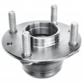 A-premium Rear Wheel Bearing And Hub Assembly With 4-lug Compatible Kia Sephia 1994-2001 Spectra 2000-2004 Non Abs Drum Brakes