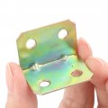 Uxcell Stainless Steel L Shaped Furniture Fixing Brace Joint Angle Bracket 20 X 29mm Pcs