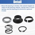 X Autohaux Steering Column Upper Bearing Kit F4dz-3517-a Ford F-350 1992-1997d E-150 Econoline 1992-2002 For Mercury For