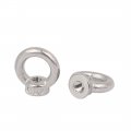 Uxcell Lifting Eye Nut M3 Female Thread 304 Stainless Steel Round Shape For Rope Fitting Pack Of 50